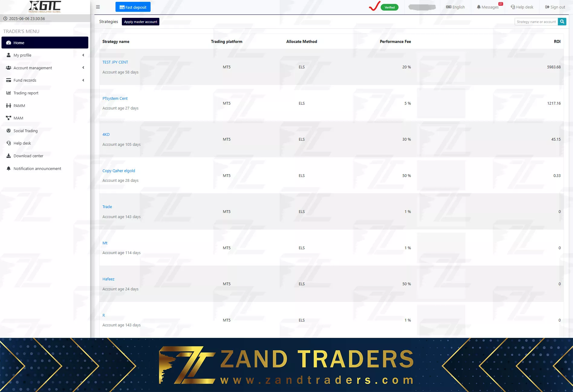 نحوه افتتاح حساب در بروکر GTCFX (2)
