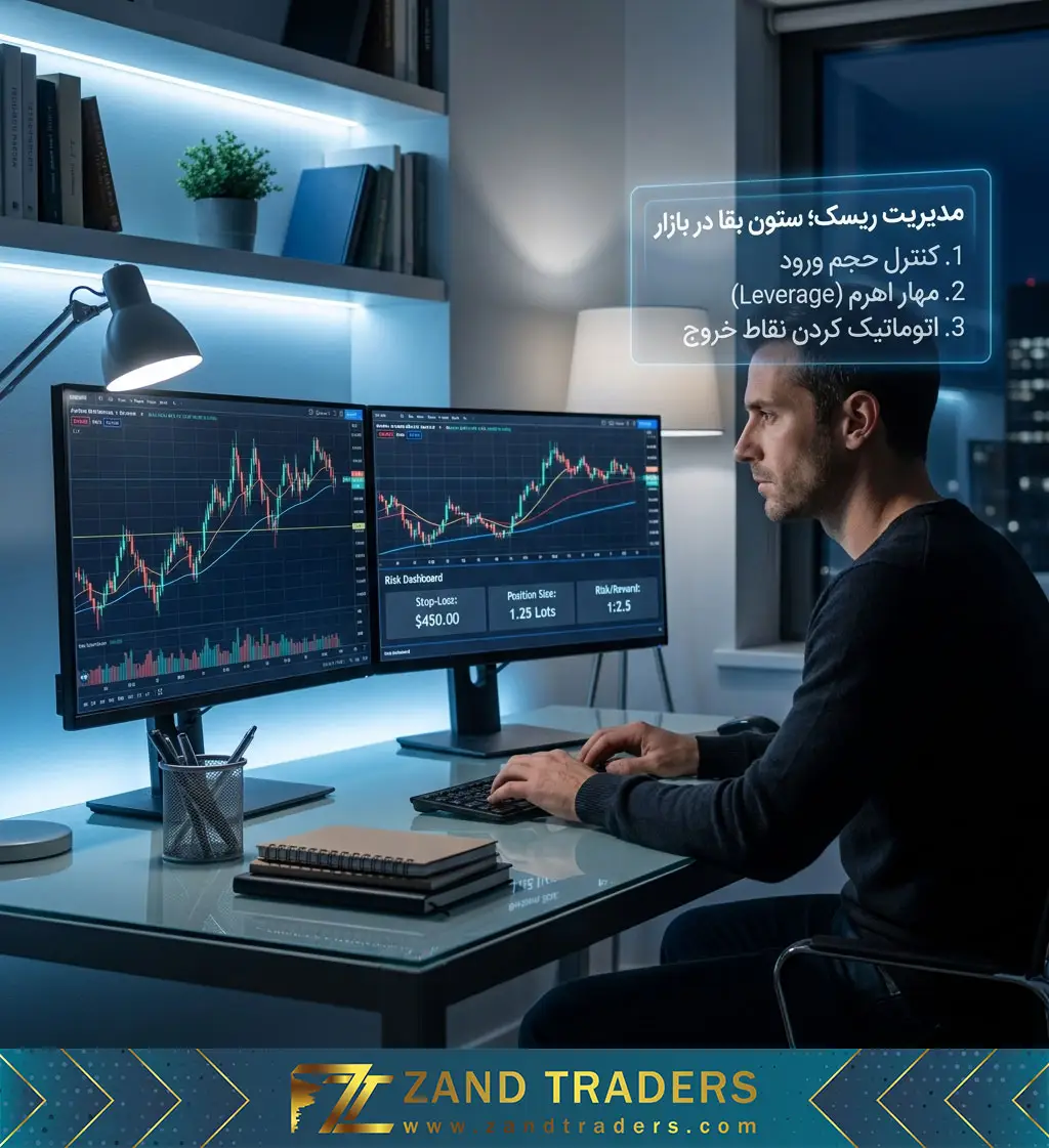 مدیریت ریسک برای موفقیت در معاملات